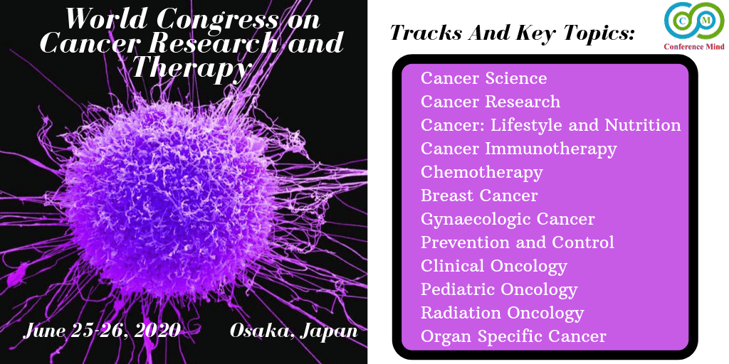 Cancer Conference 2020 in Osaka, Japan Cancer Conference 2020 in Osaka, Japan